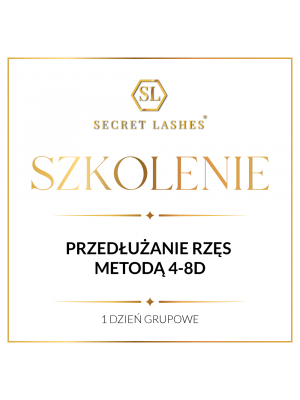 Kurs: Przedłużanie rzęs metodą 4-8D - 1 dzień grupowe
